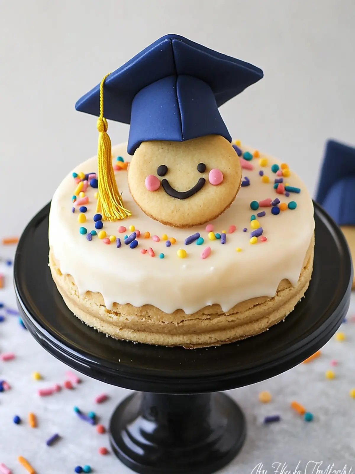 Graduation cookie cake recipe