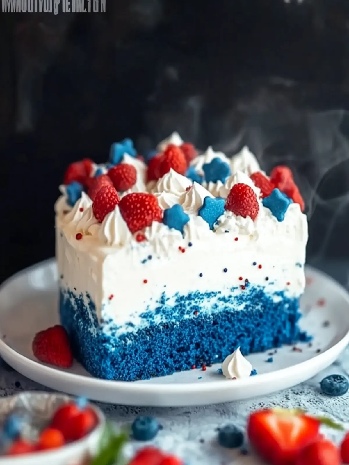 Red white and blue cake recipe