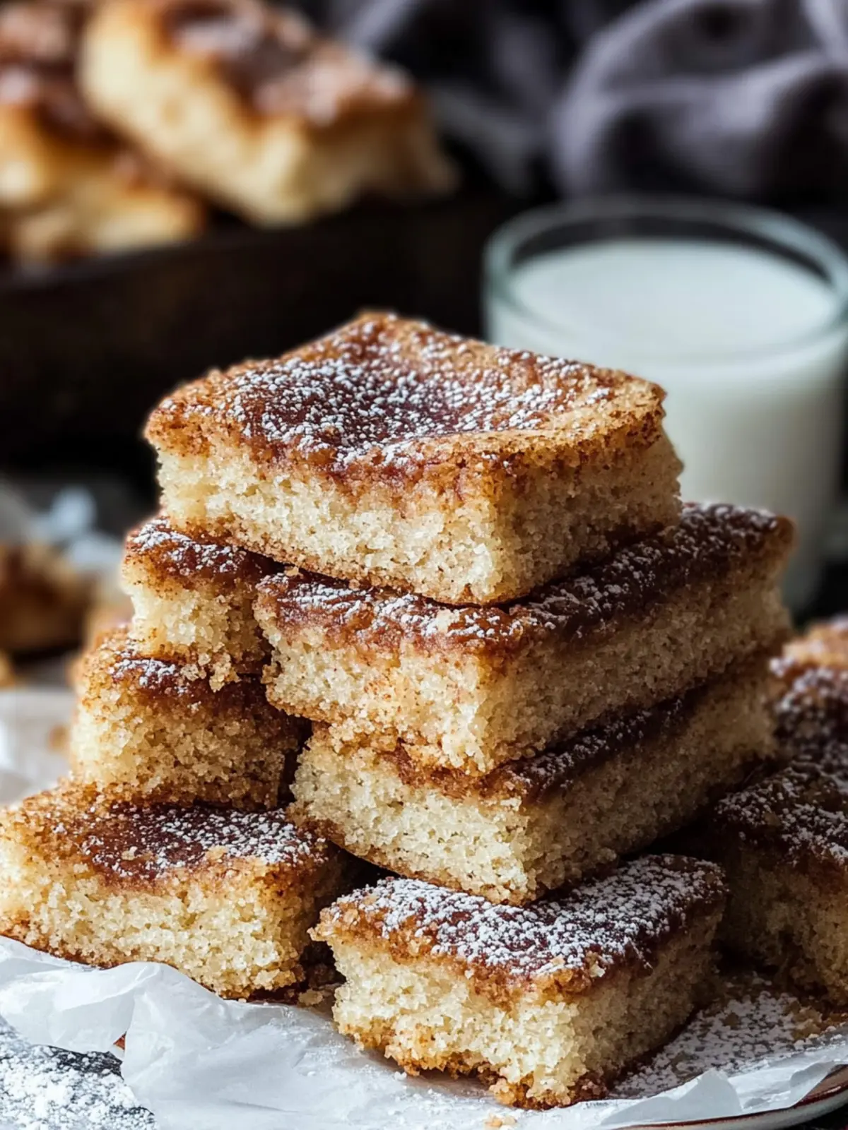 Churro bars recipe