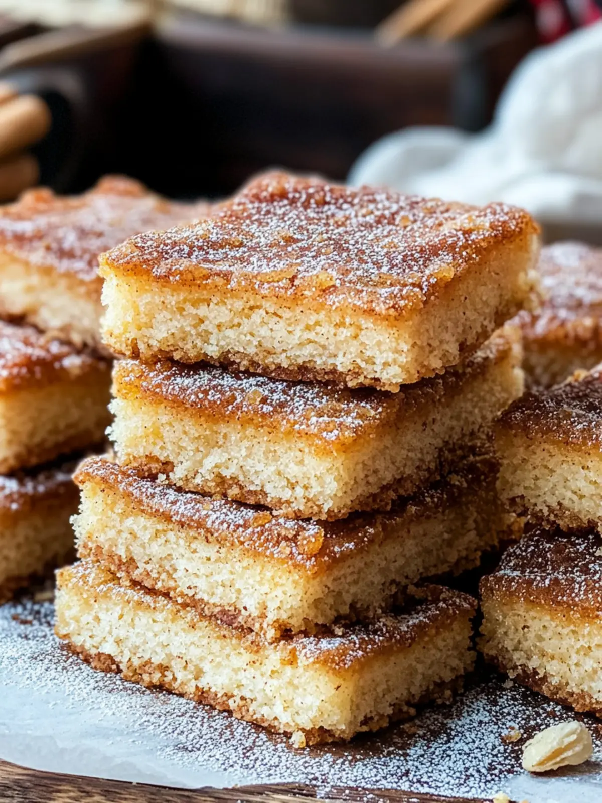 Churro bars recipe