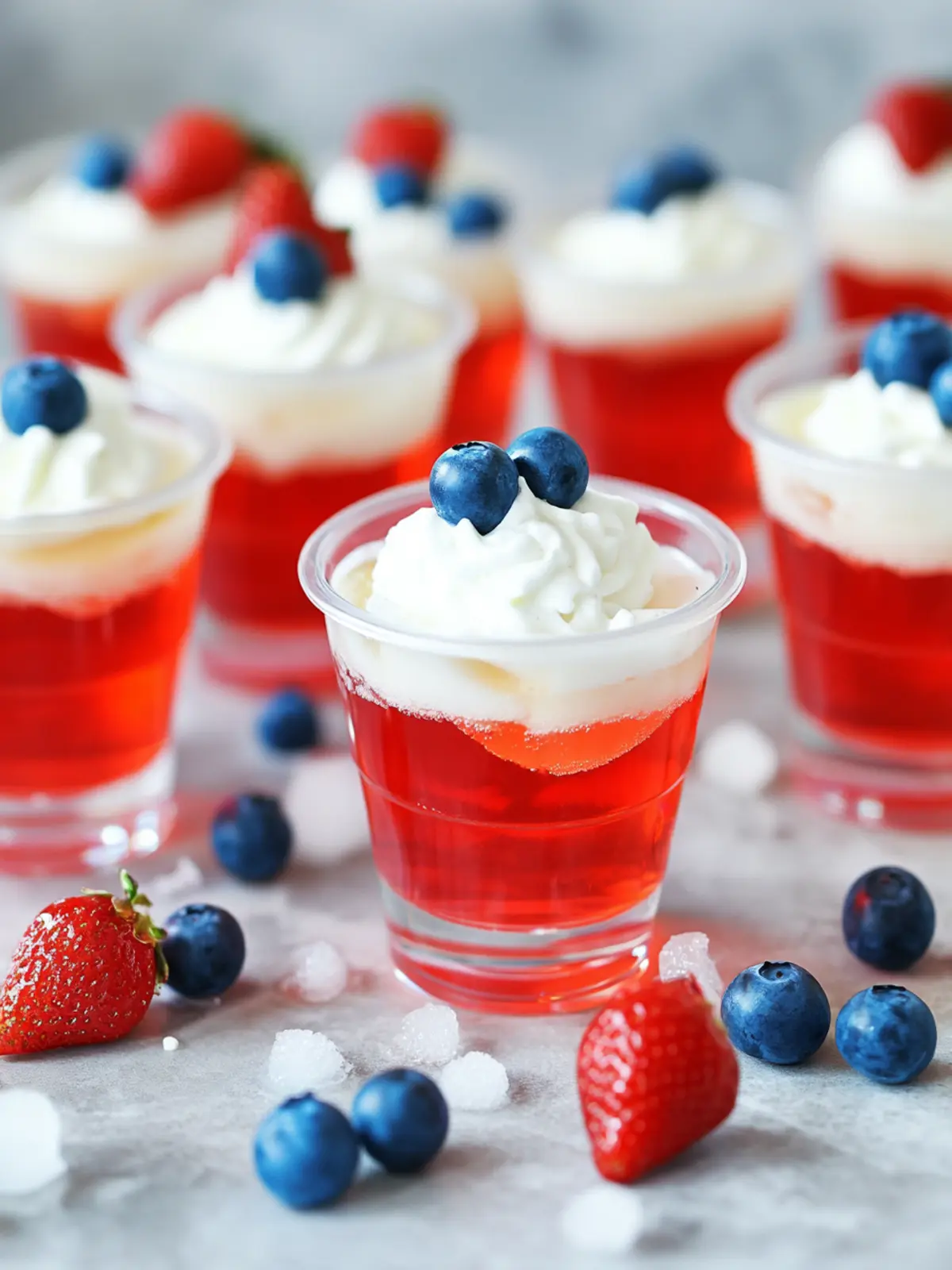 4th of july jello shots recipe