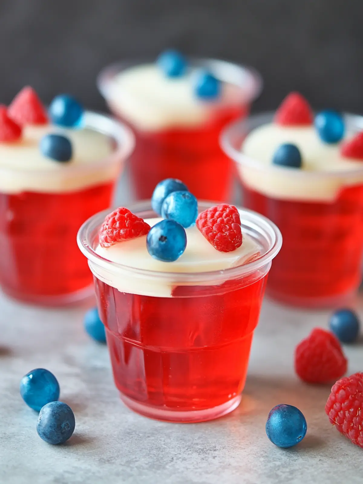 4th of july jello shots recipe