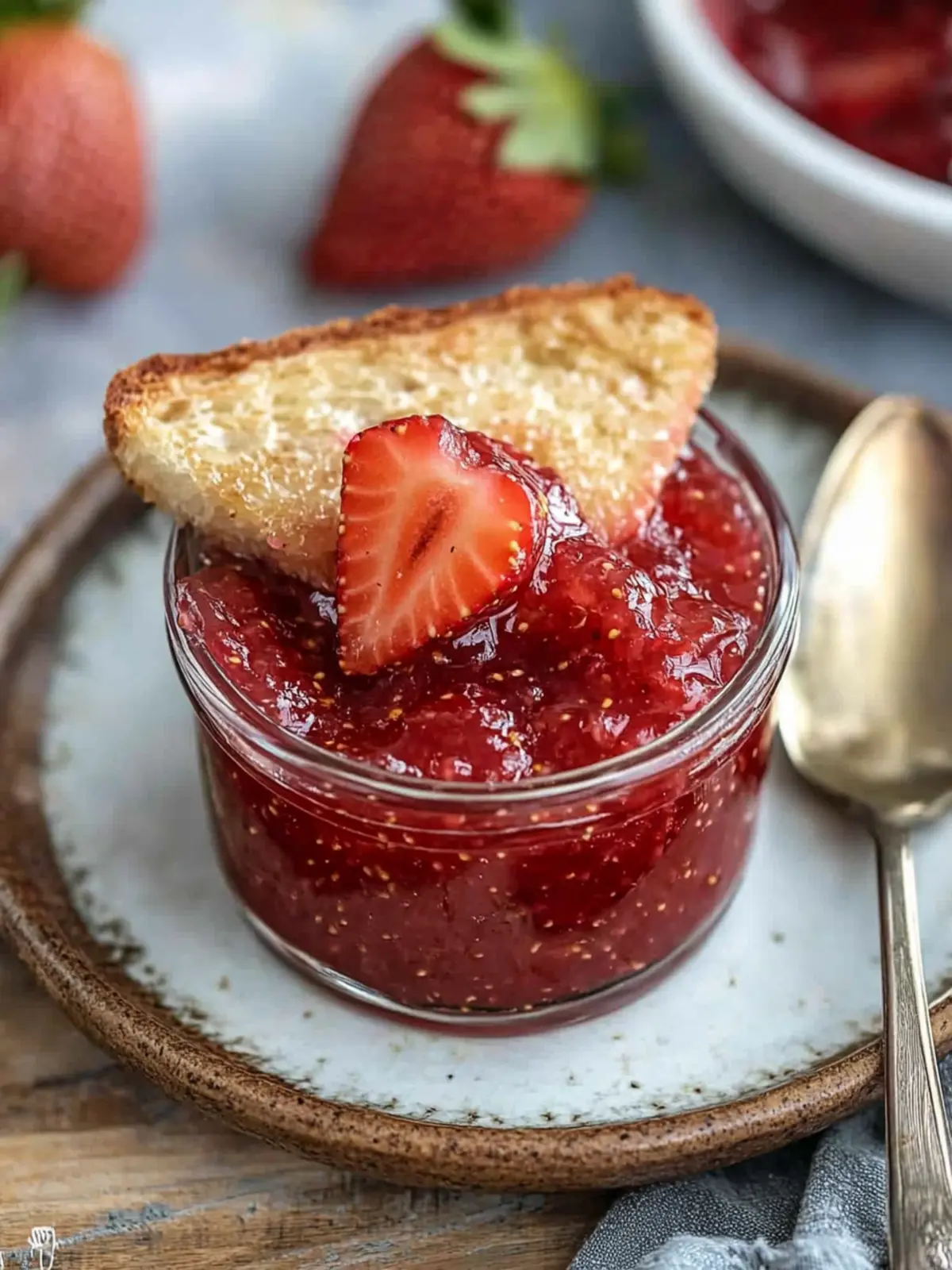 Strawberry rhubarb jam recipe