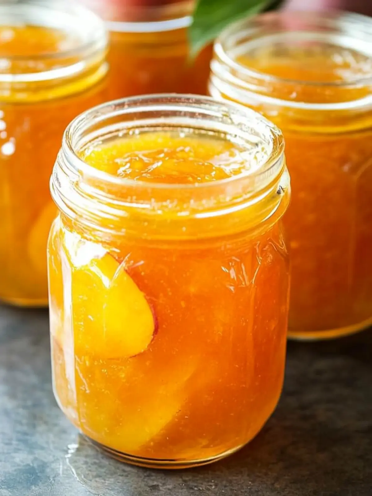 Fresh peach jam recipe