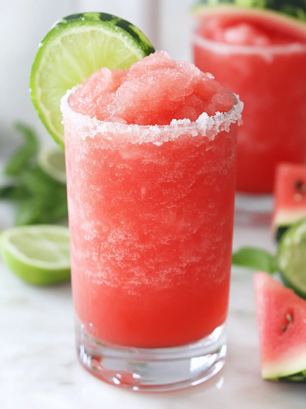 Watermelon slushie recipe
