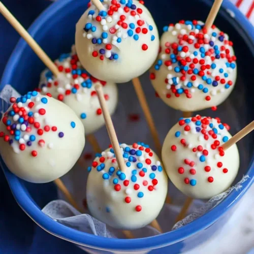 4th of july cake pops recipe