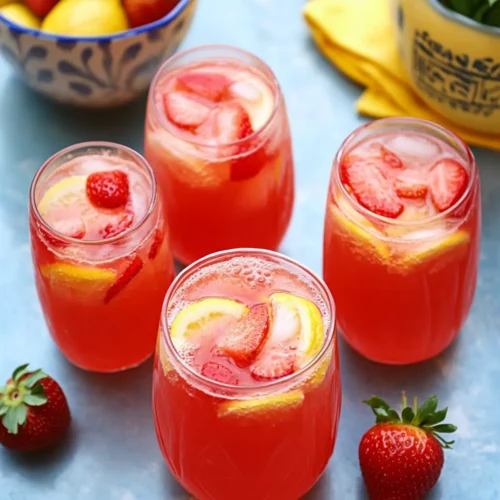 Strawberry lemonade recipe