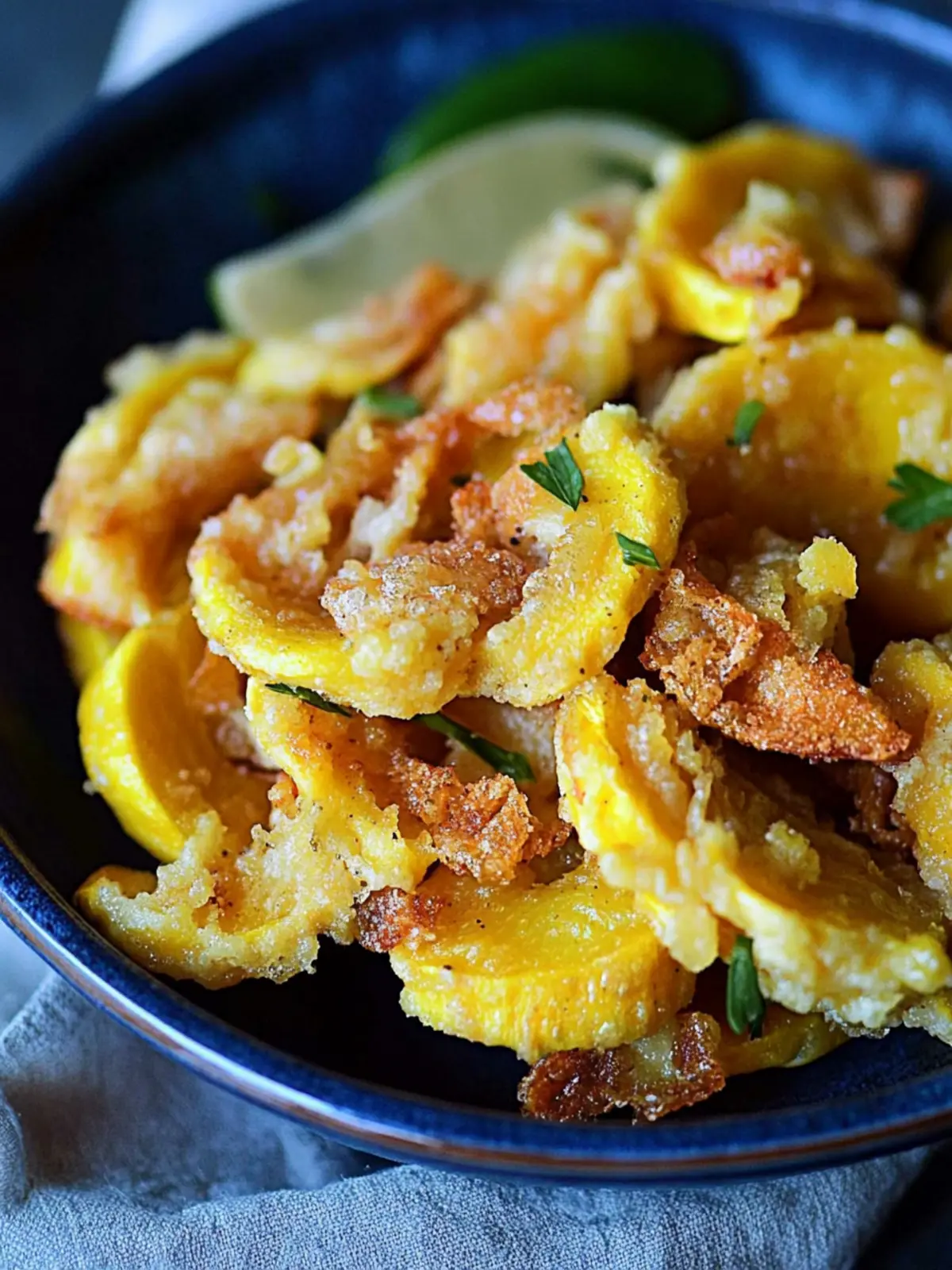 Fried squash recipe