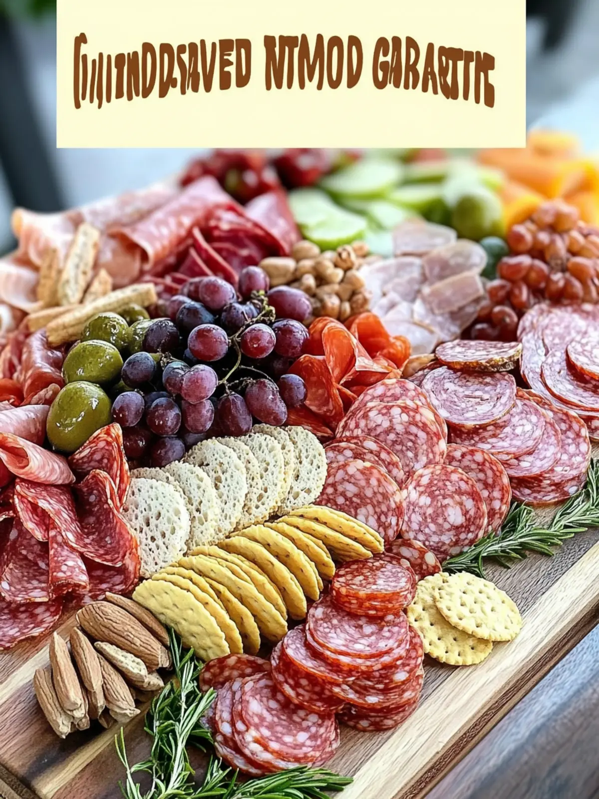 Graduation charcuterie board recipe