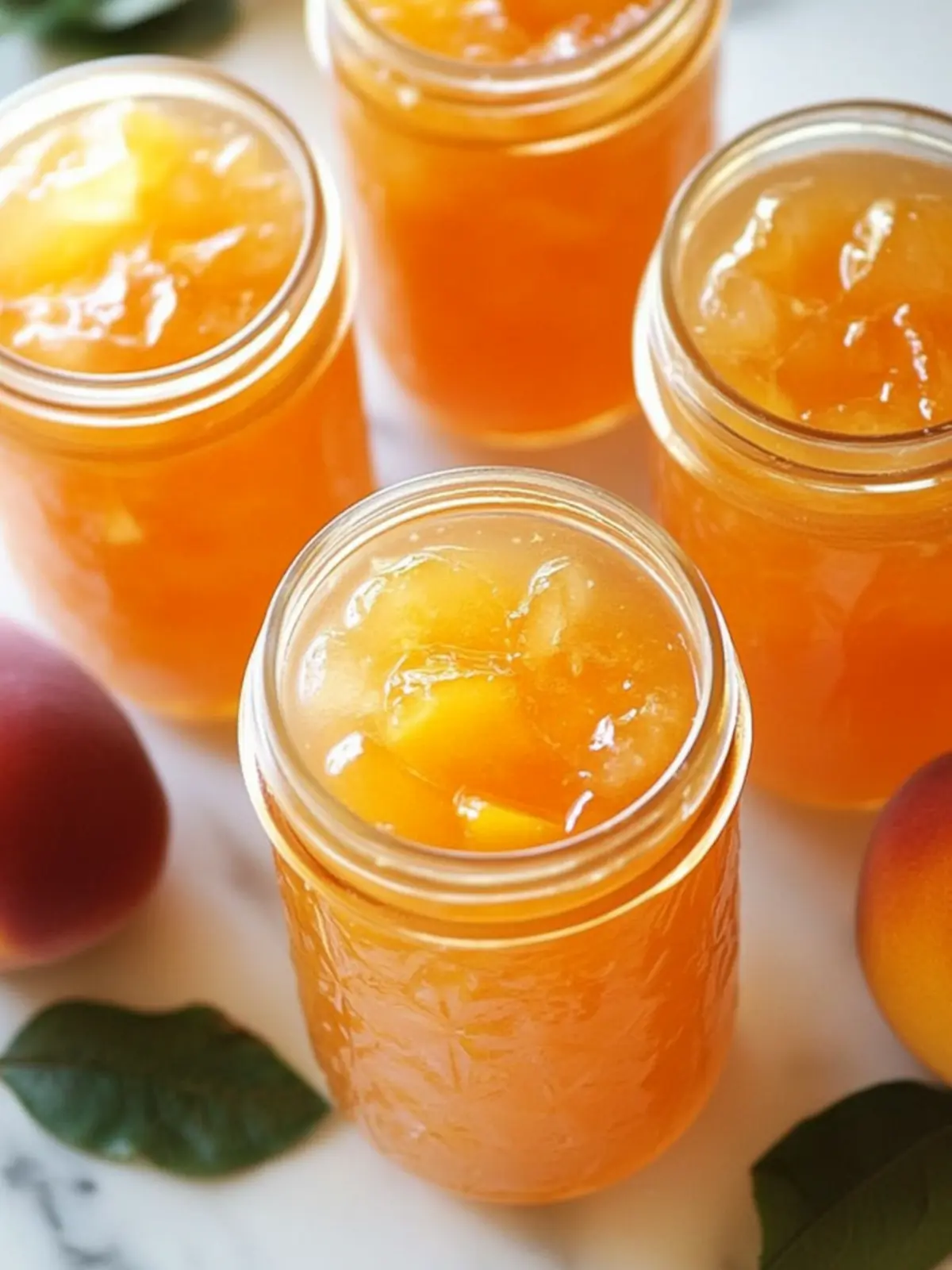 Fresh peach jam recipe