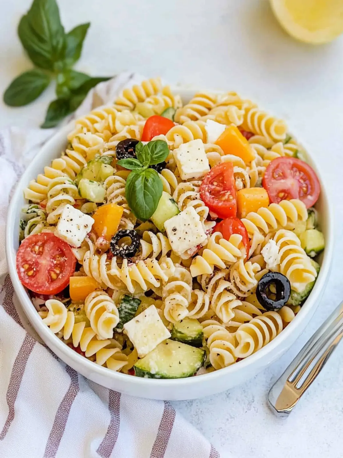 Summer pasta salad recipe