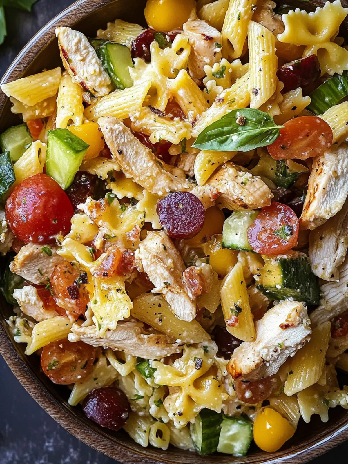 Chicken pasta salad recipe