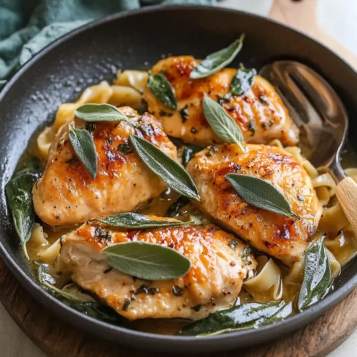 Brown Butter Sage Skillet Chicken