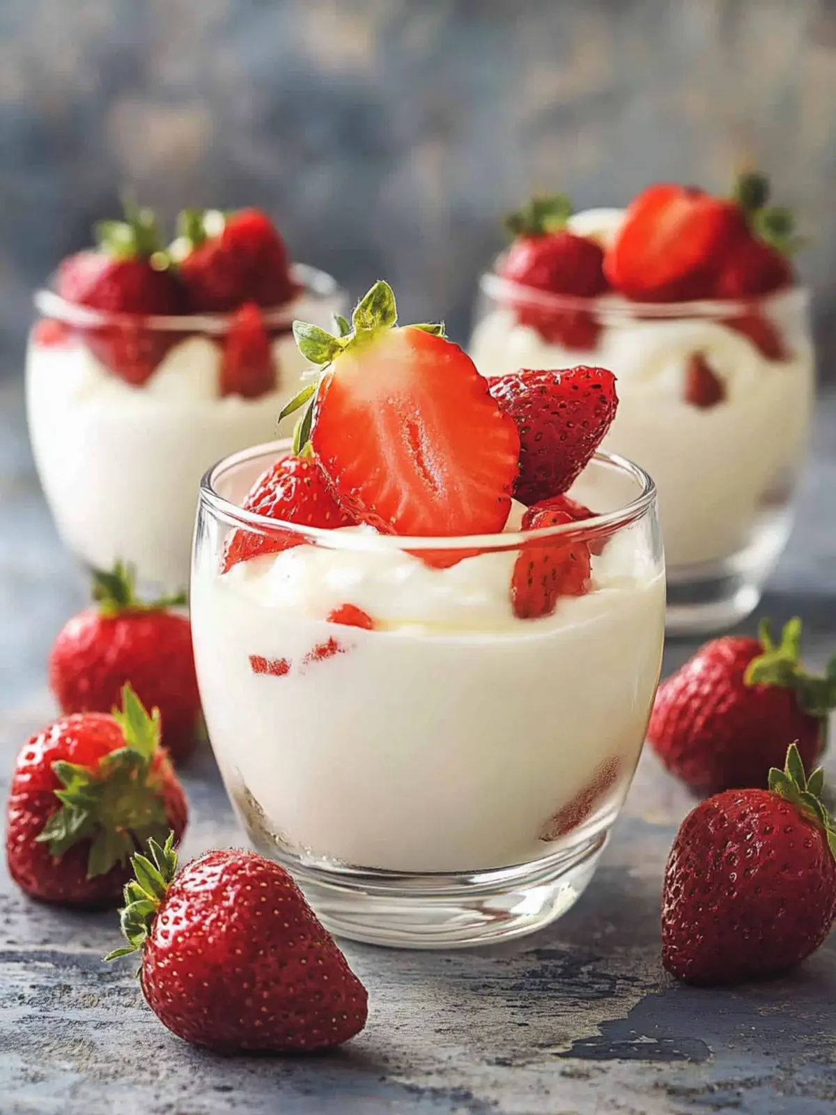 Fresas con crema recipe