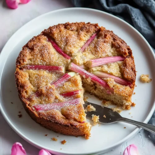 Rhubarb cake recipe