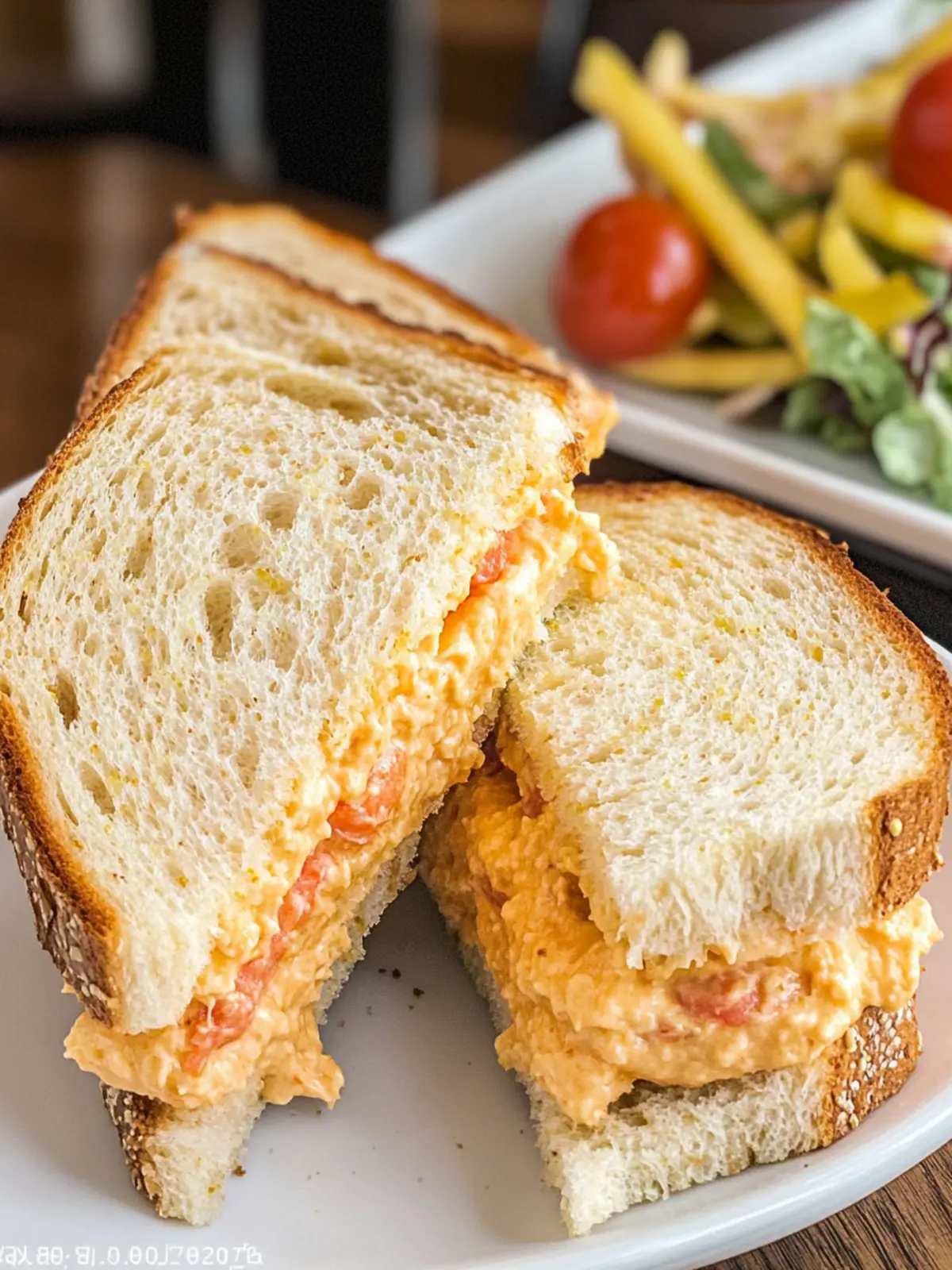 pimento cheese sandwich