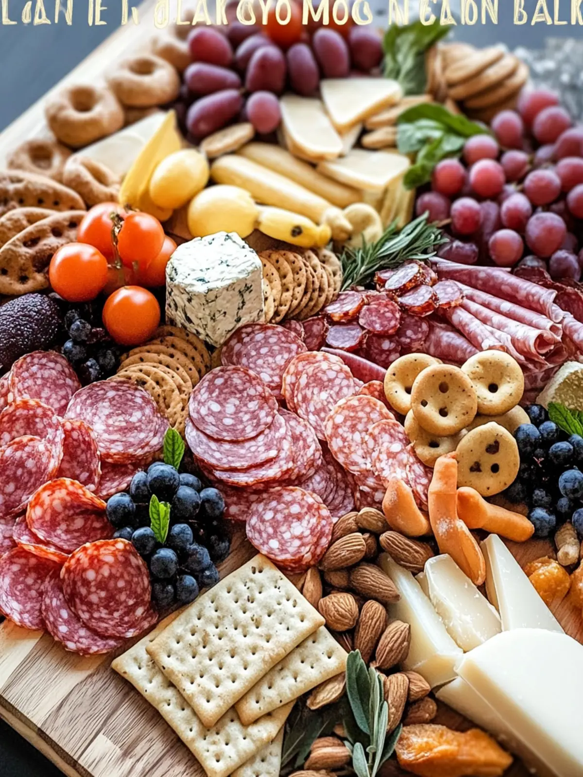 Graduation charcuterie board recipe