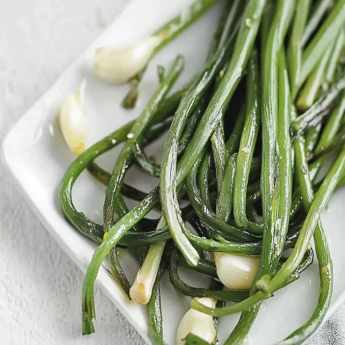 Garlic scapes recipe