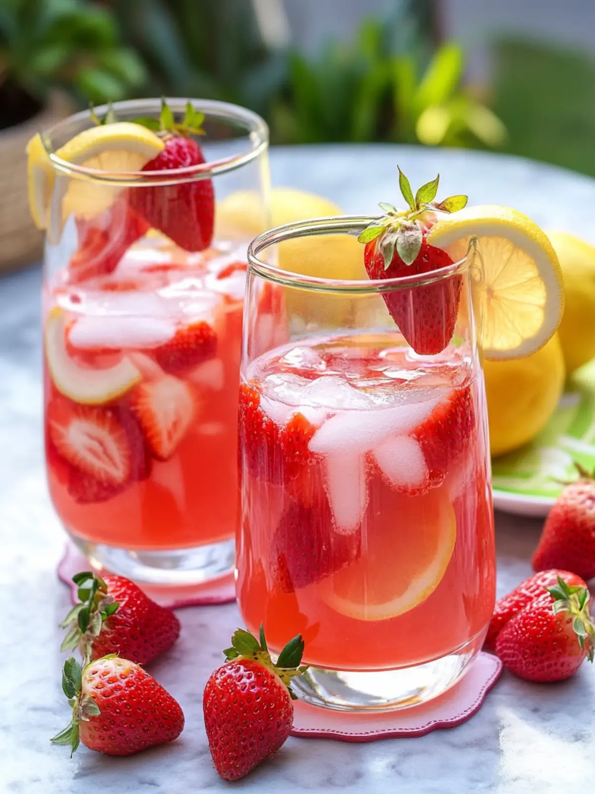 Strawberry lemonade recipe