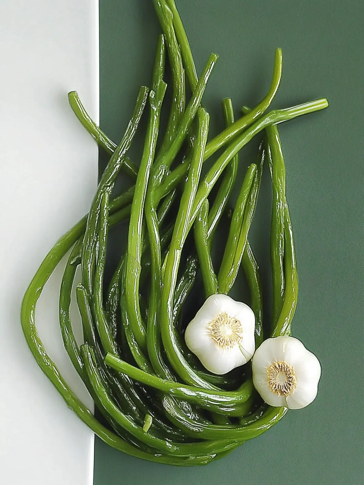 Garlic scapes recipe
