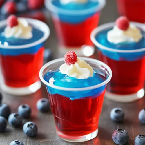 4th of july jello shots recipe