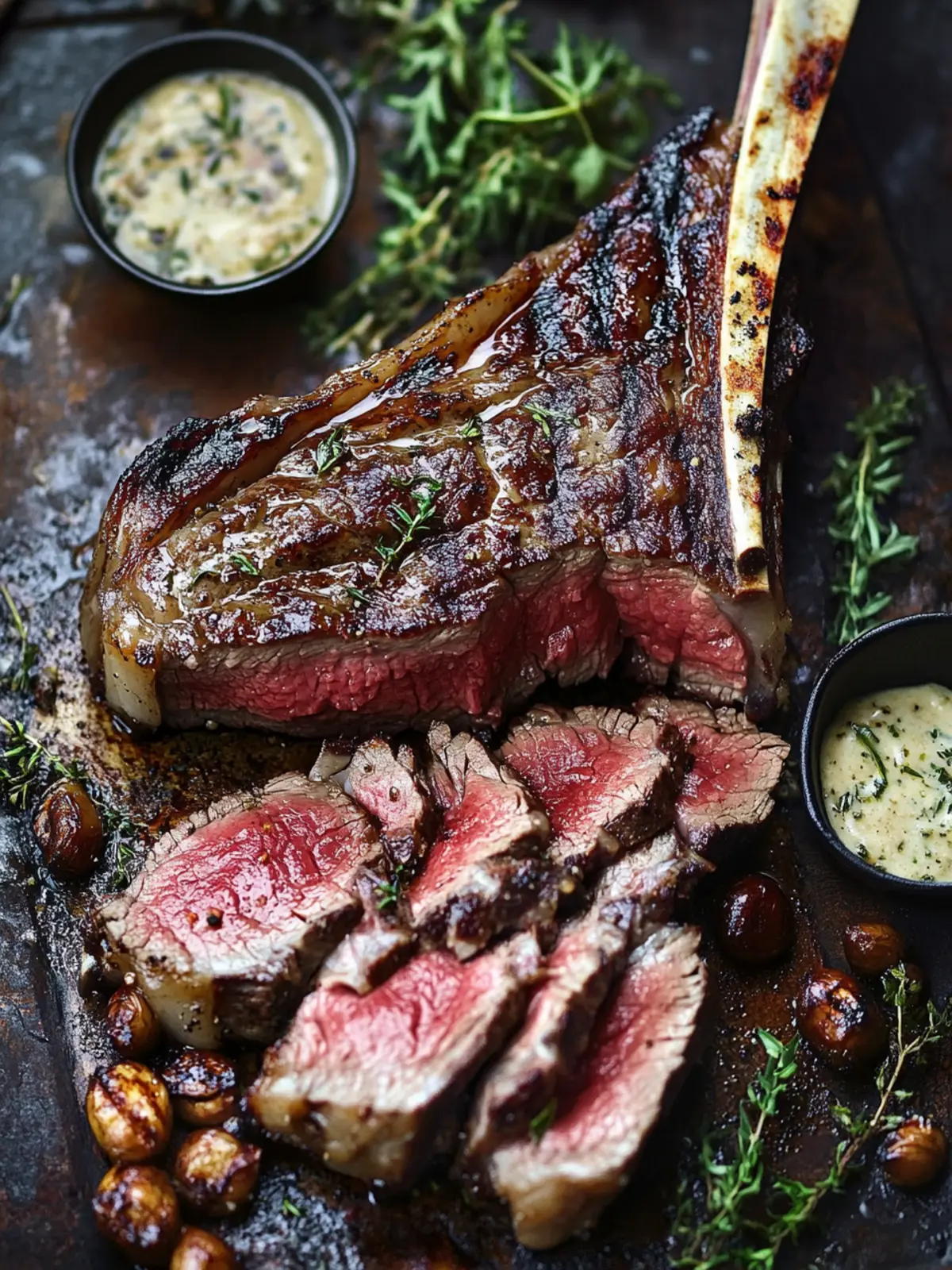 Tomahawk steak grill recipe