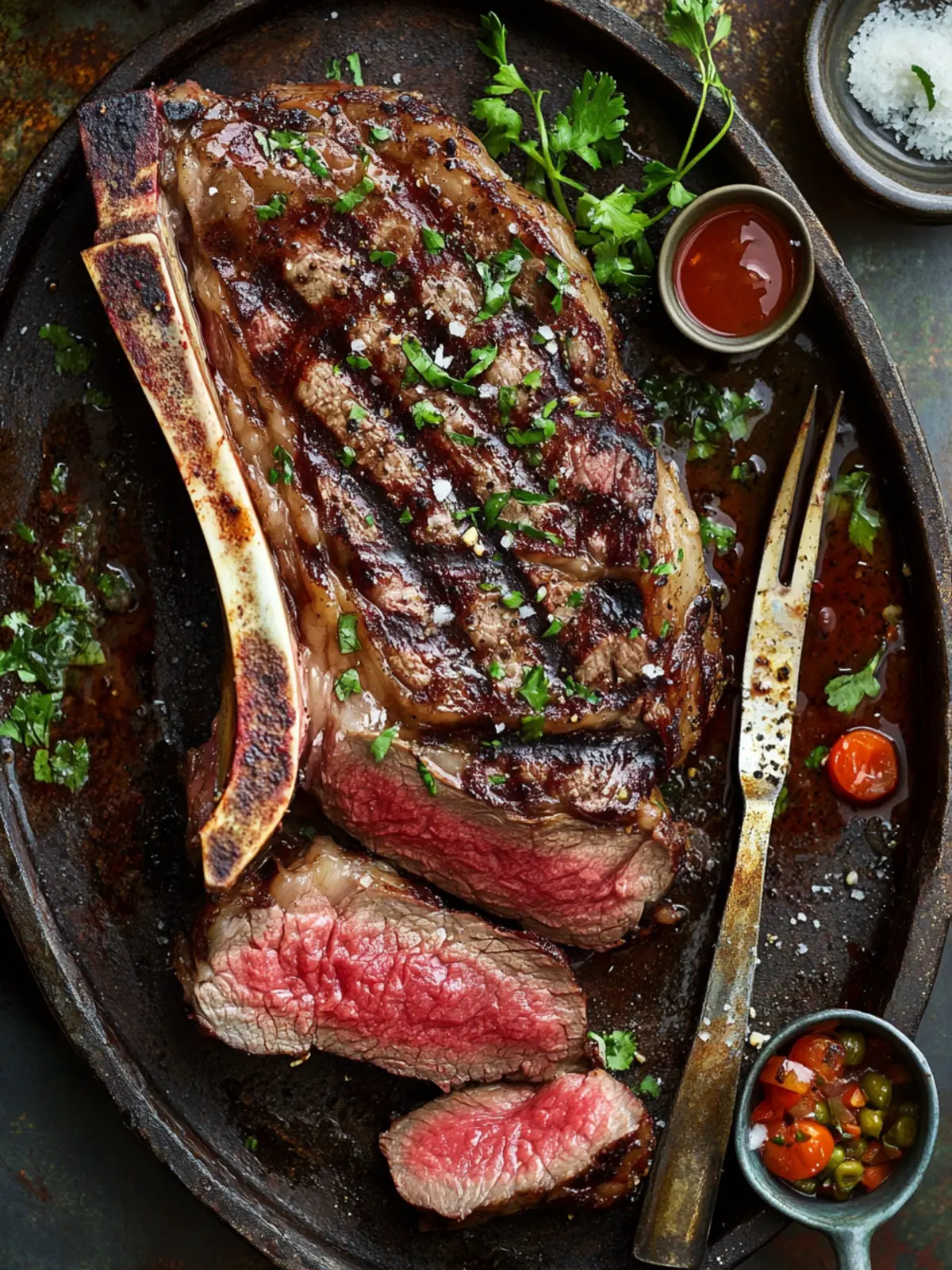 Tomahawk steak grill recipe