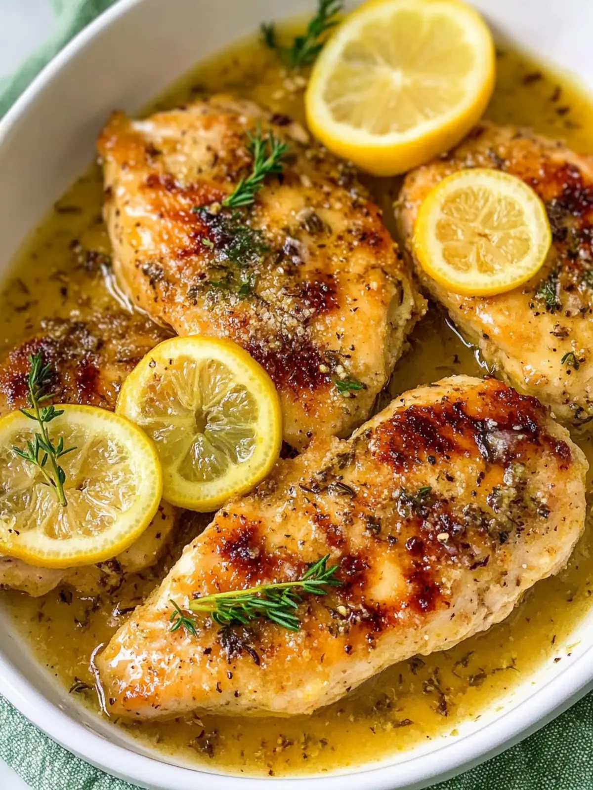 Zesty Lemon Chicken with Irresistible Lemon Butter Sauce