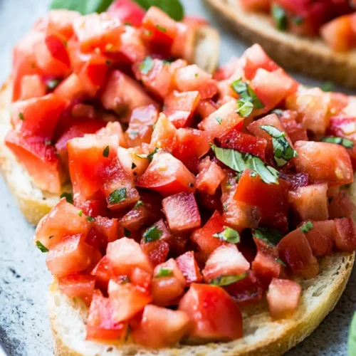 Bruschetta appetizers recipe