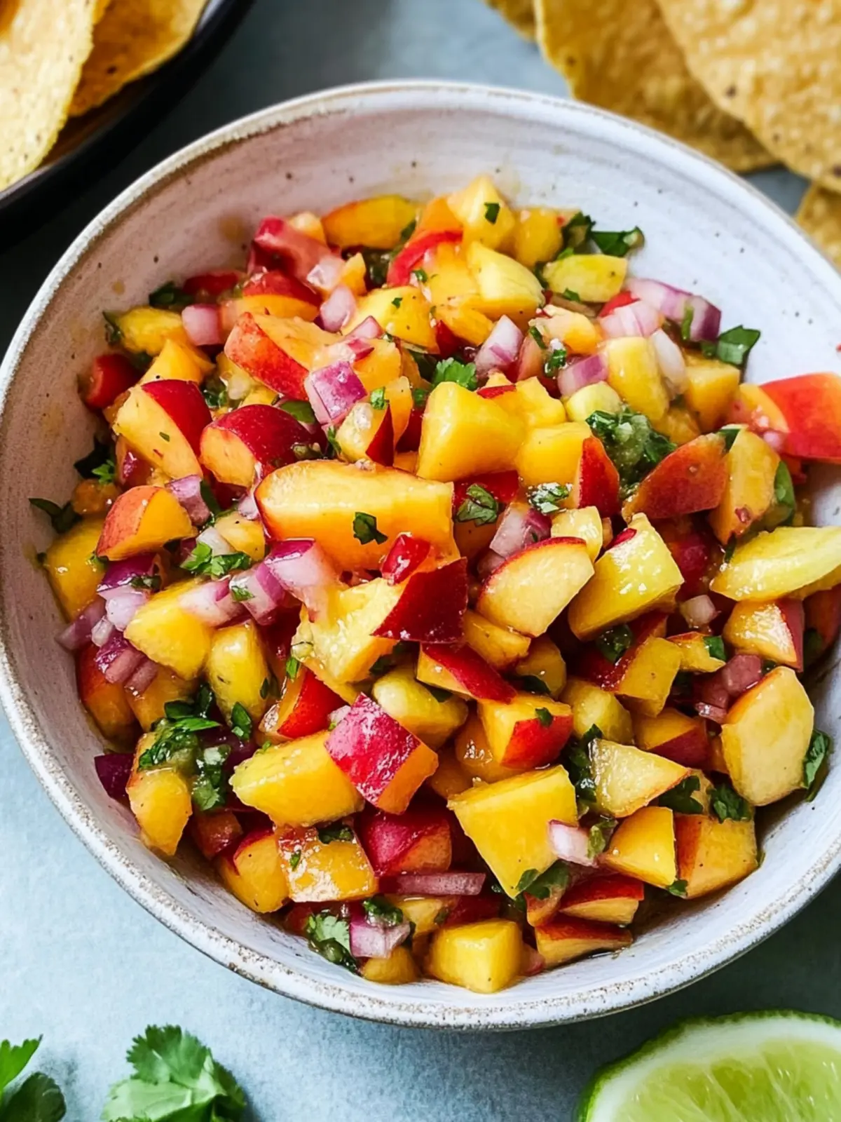 peach salsa