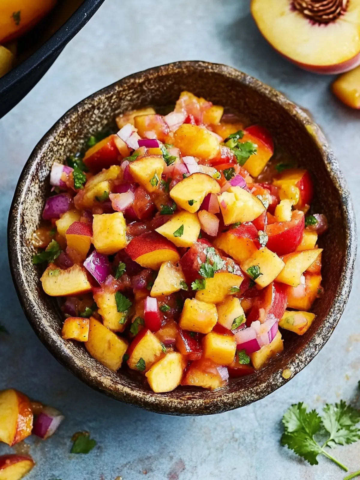 Zesty Peach Salsa That Elevates Any Summer Dish