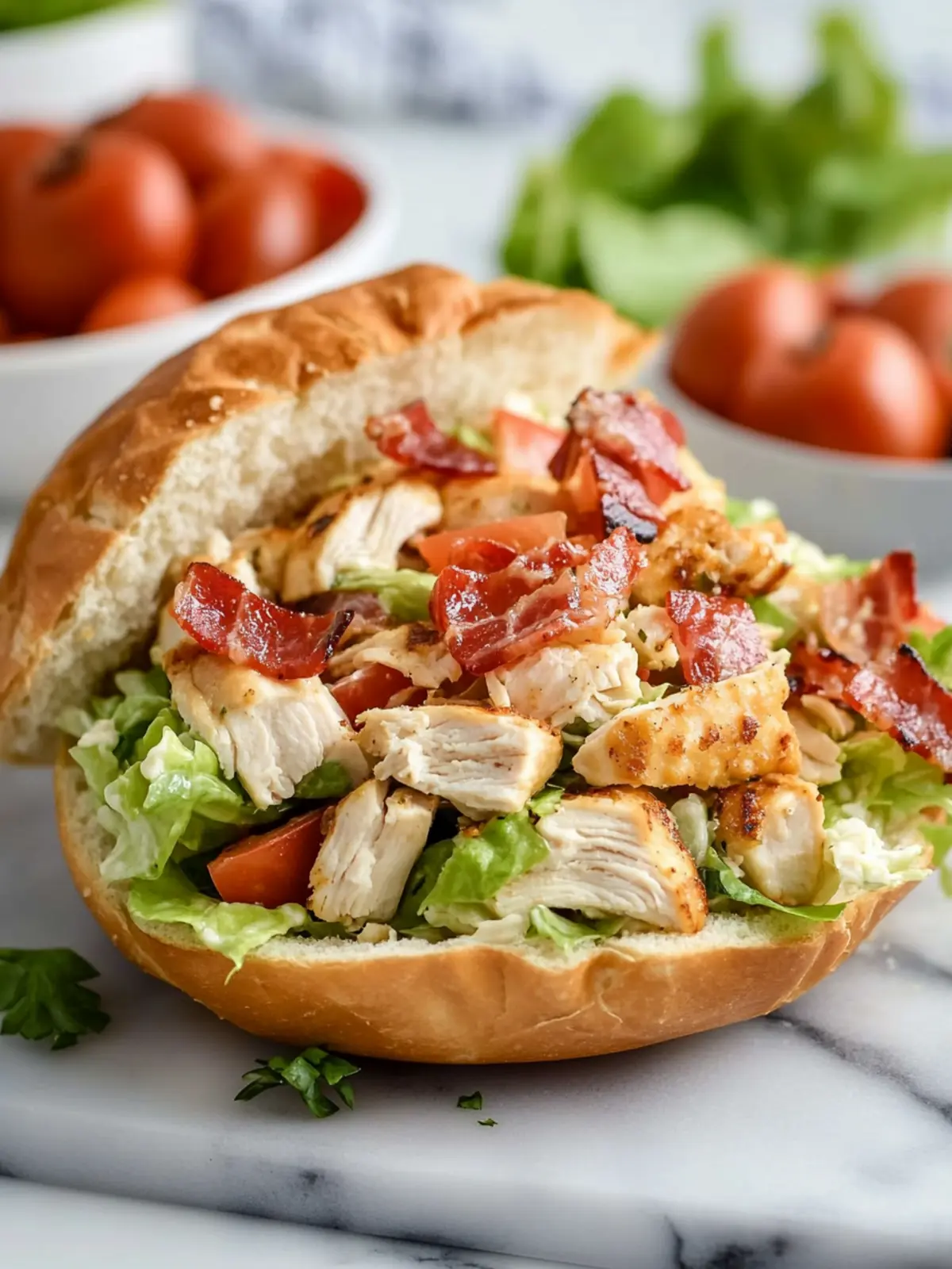 Taste the Crunch: Irresistible BLT Chicken Salad Recipe