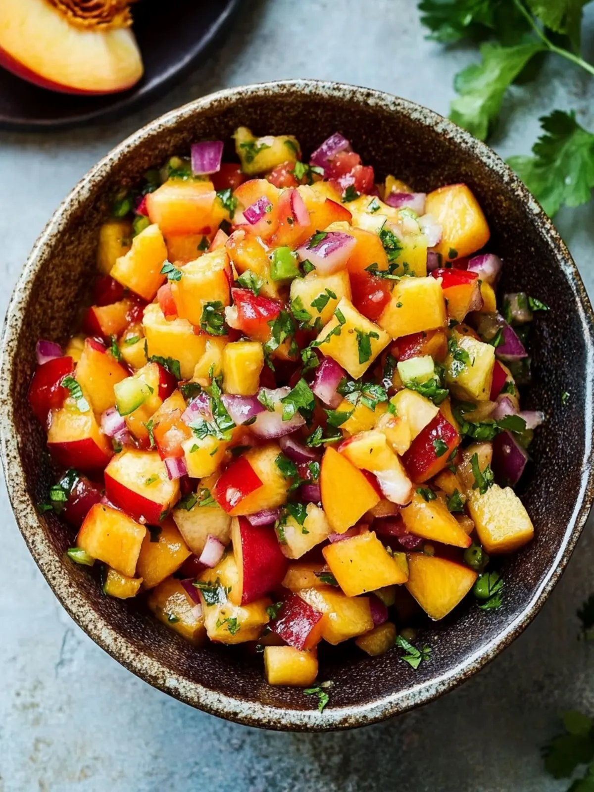 peach salsa