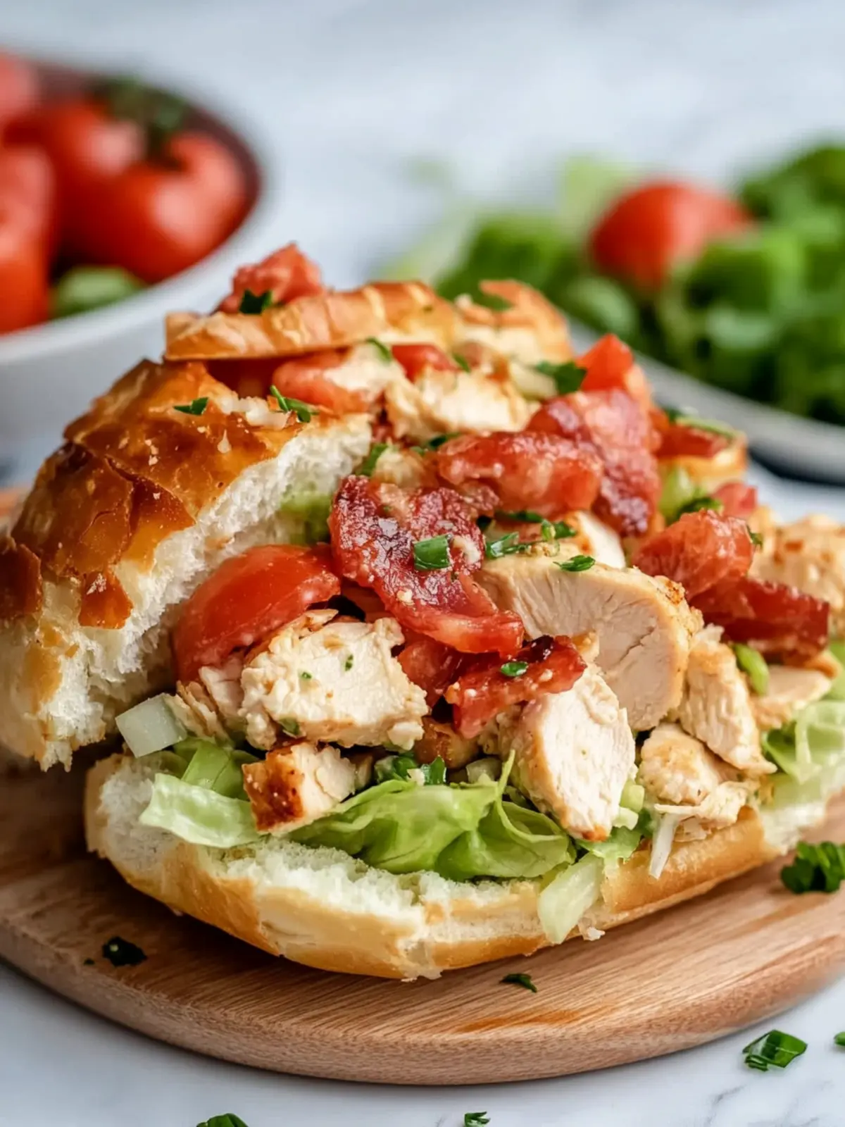 BLT Chicken Salad