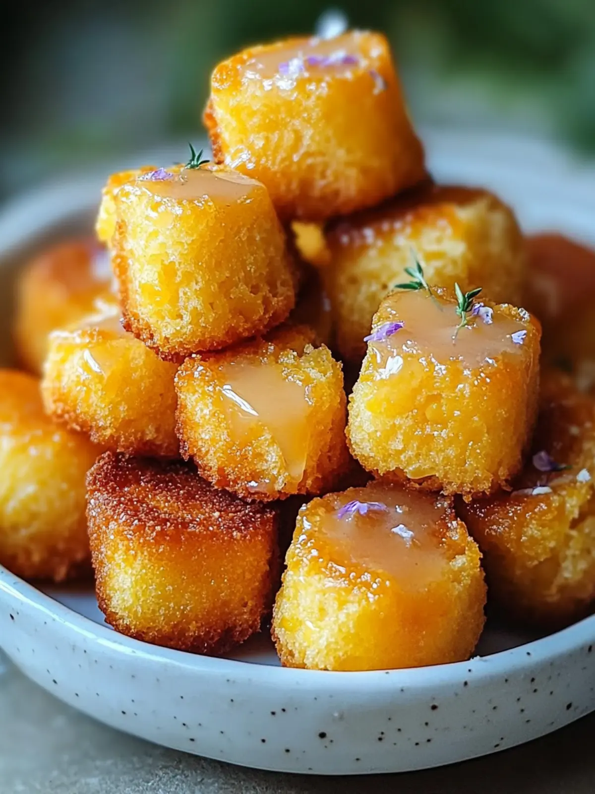 Southern-Style Honey Butter Cornbread Poppers