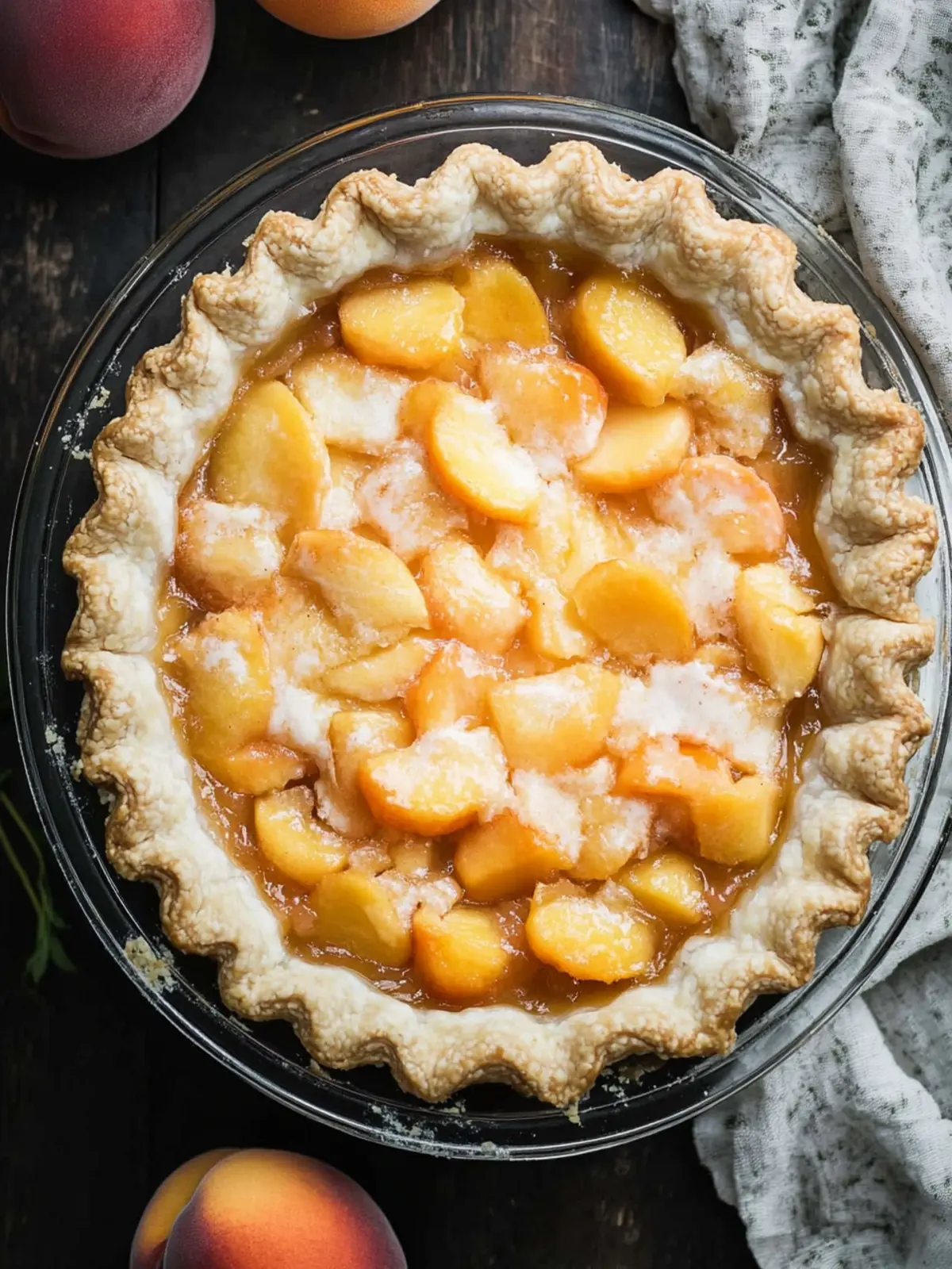 Irresistible Fresh Peach Pie for the Perfect Summer Treat