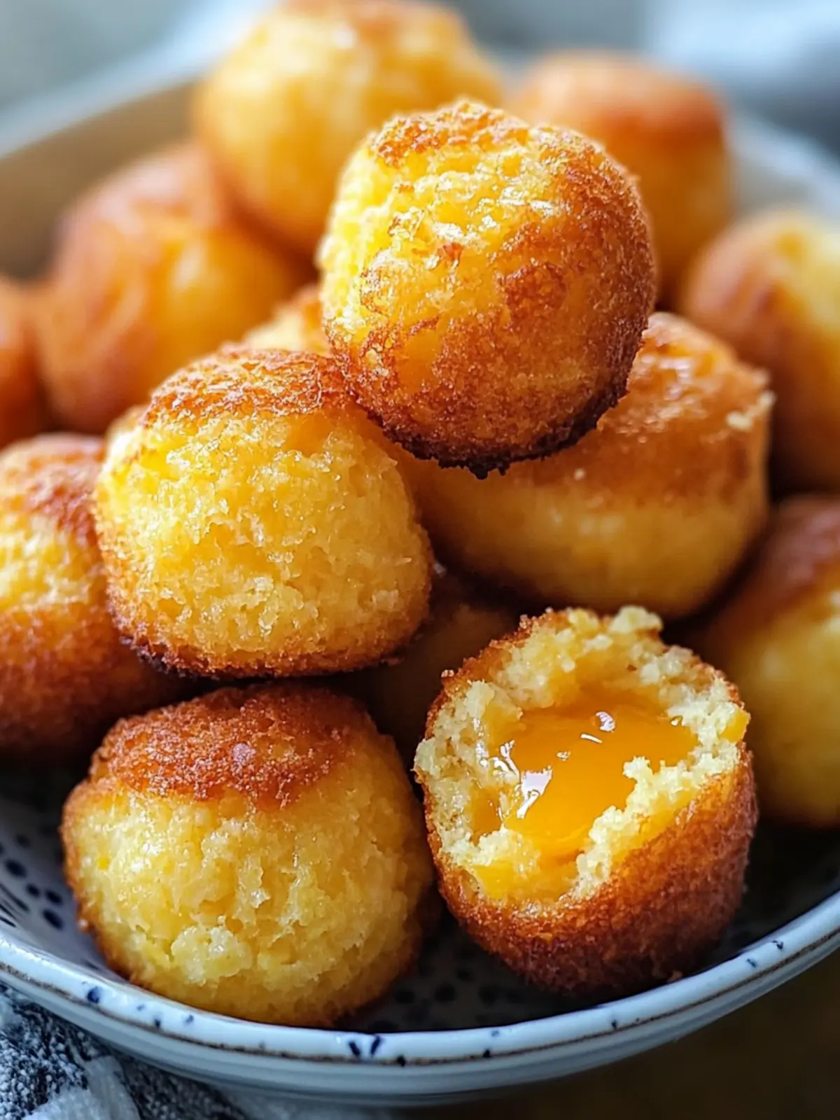 Southern-Style Honey Butter Cornbread Poppers