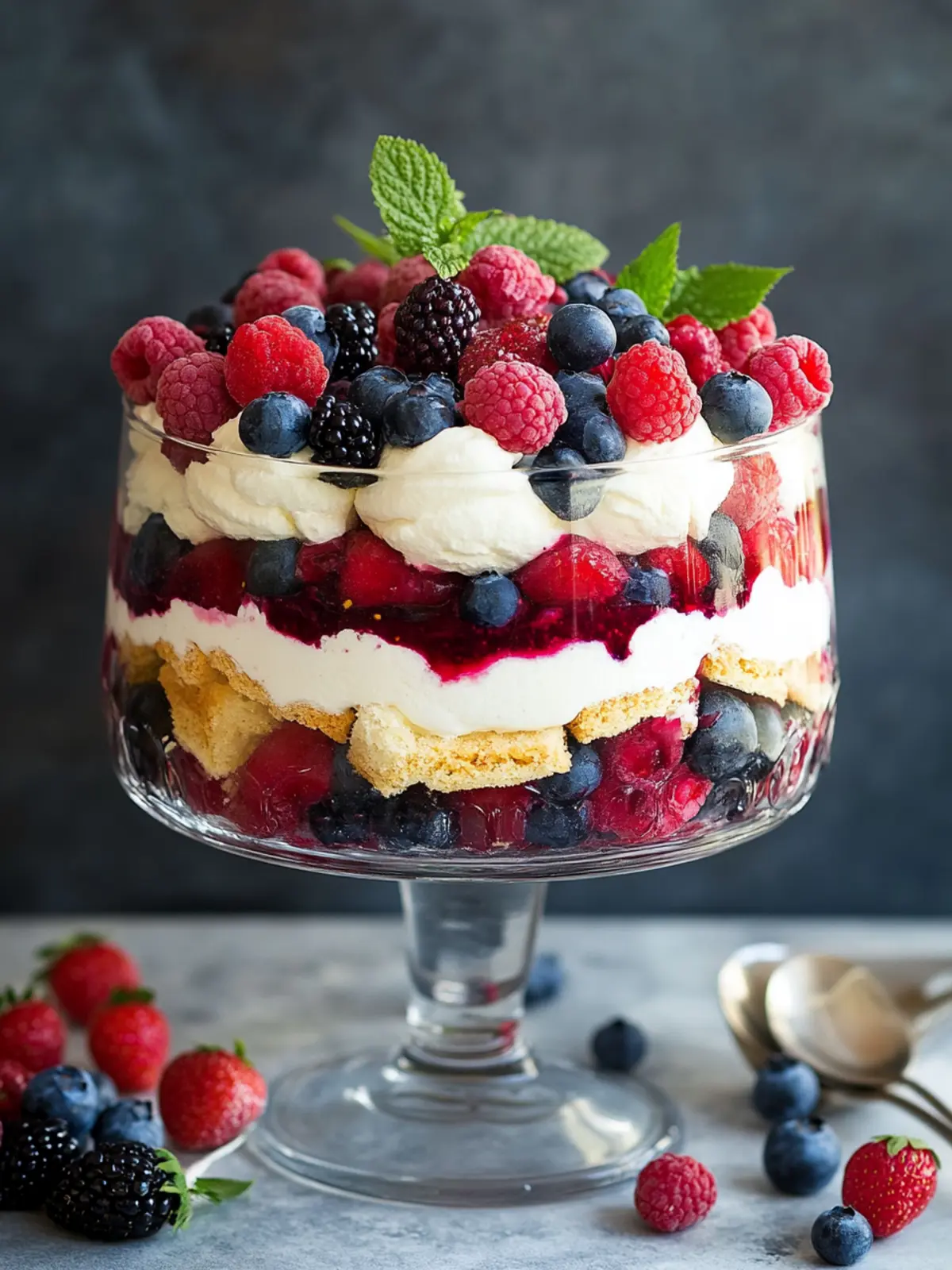 berry trifle