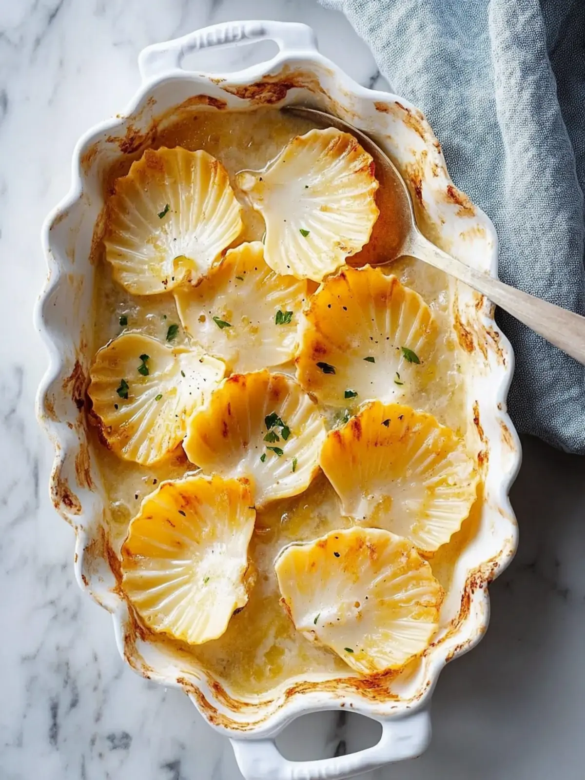scalloped
