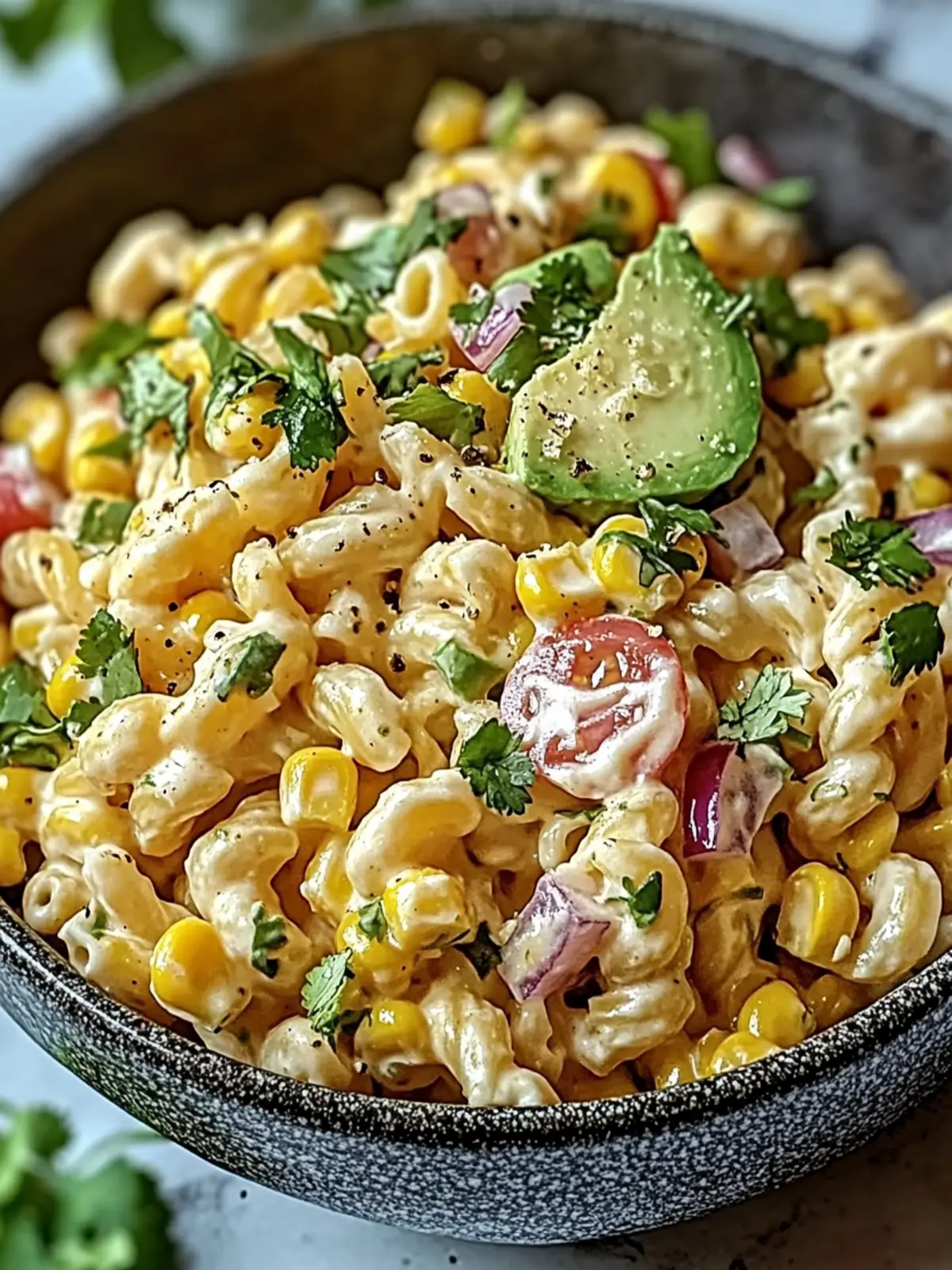 Mexican Street Corn Pasta Salad is a must-try dish!