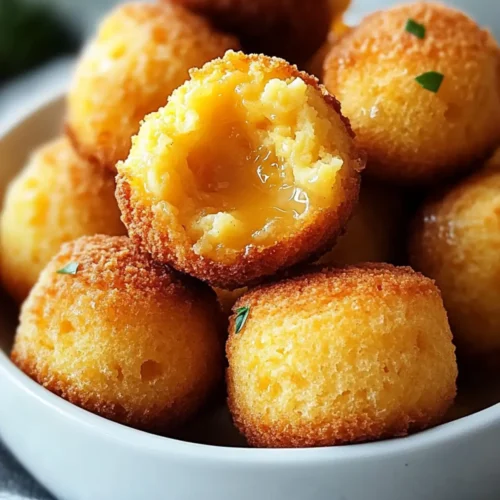 Southern-Style Honey Butter Cornbread Poppers