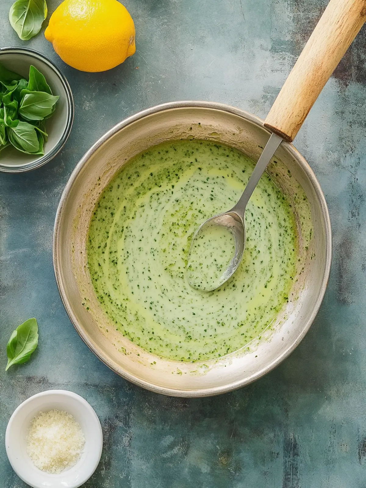 creamy pesto sauce