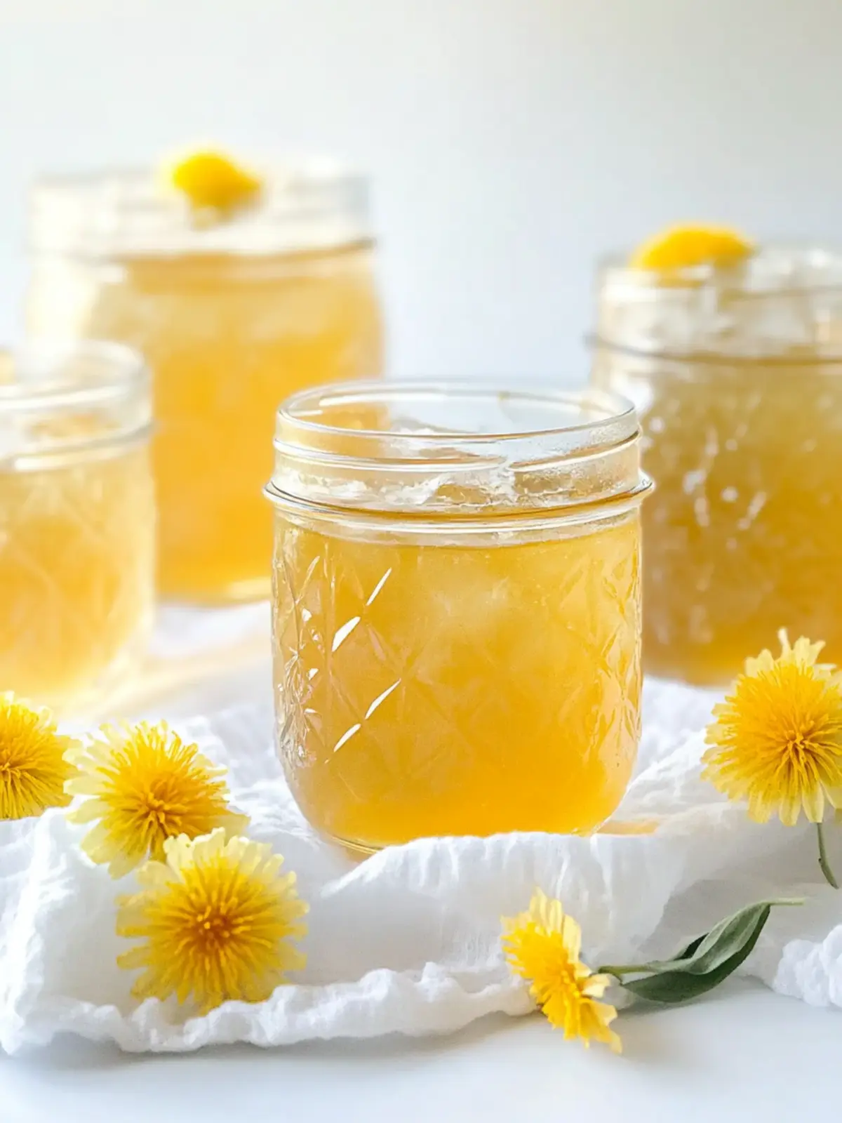 dandelion jelly recipe