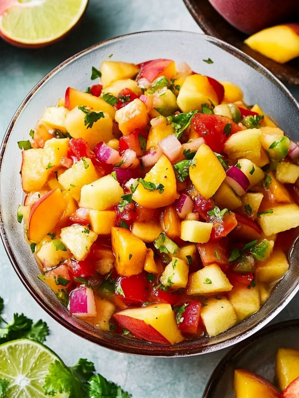 peach salsa