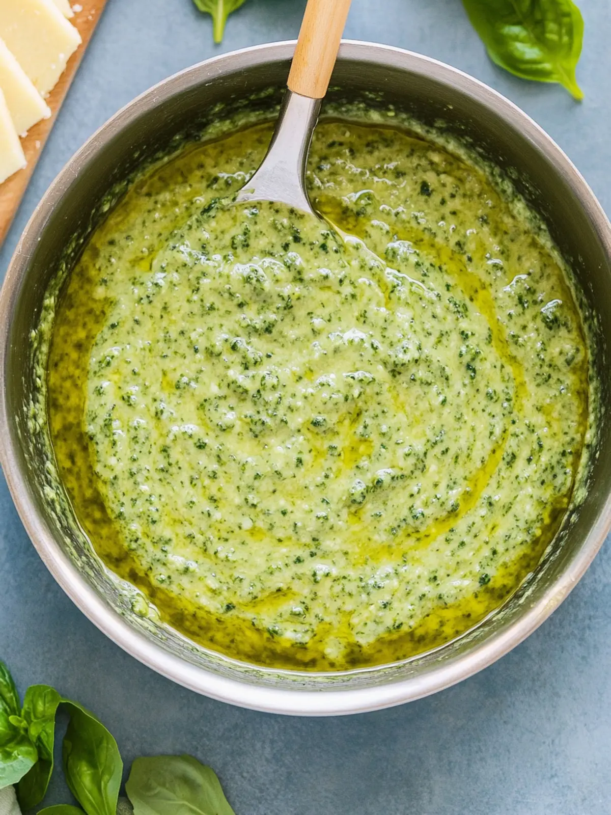 creamy pesto sauce