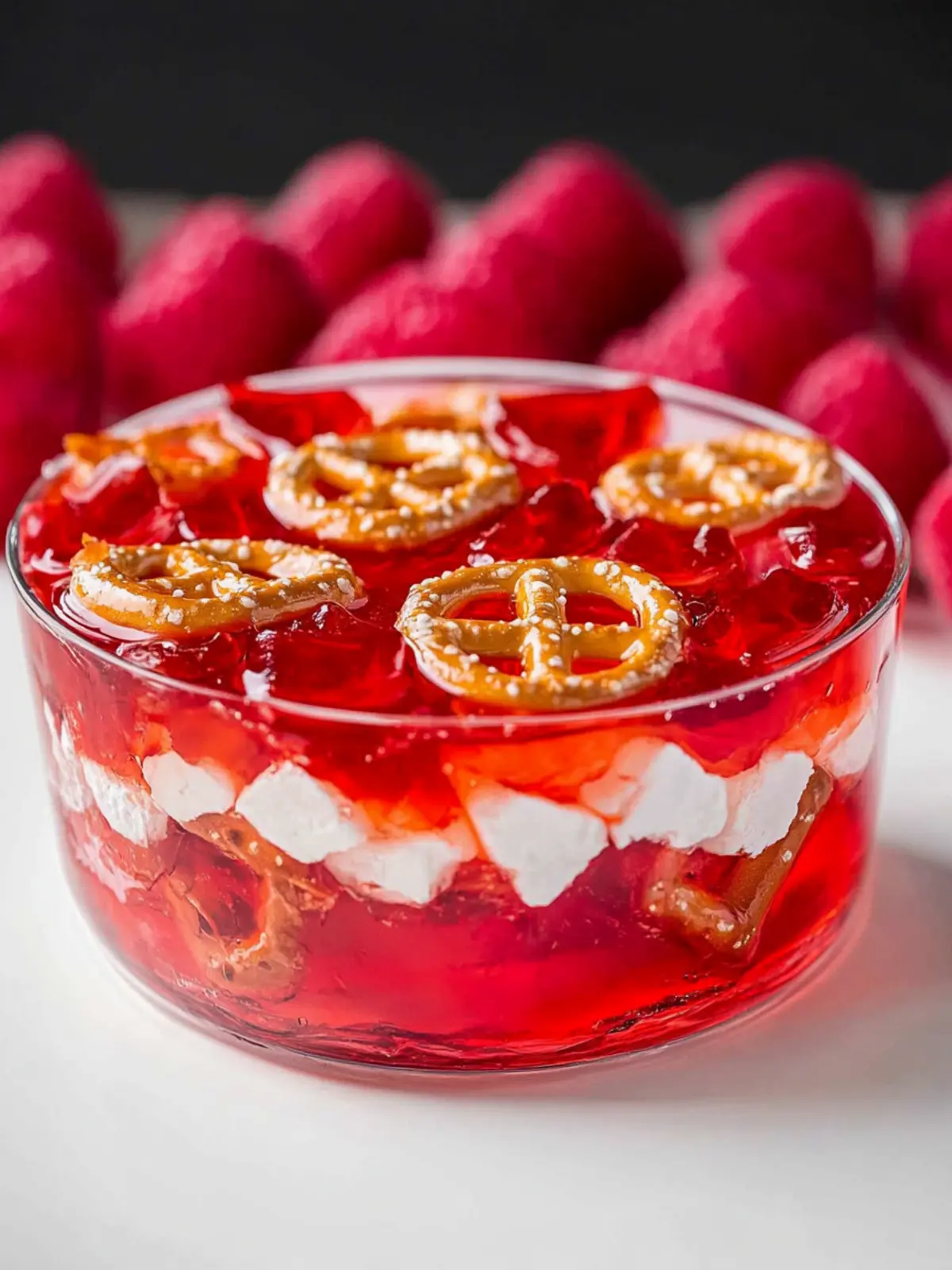 pretzel jello dessert